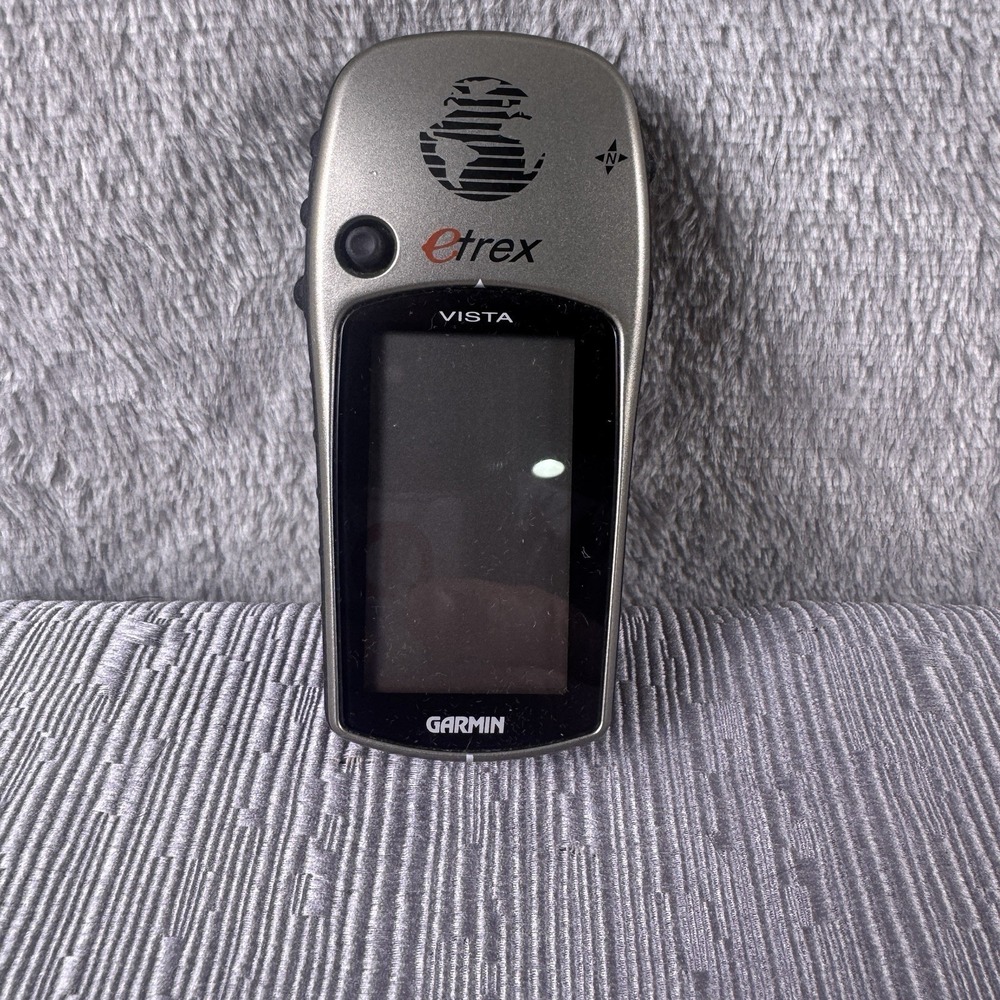 Garmin eTrex Vista Handheld Waterproof GPS Unit for Outdoors Camping Hiking